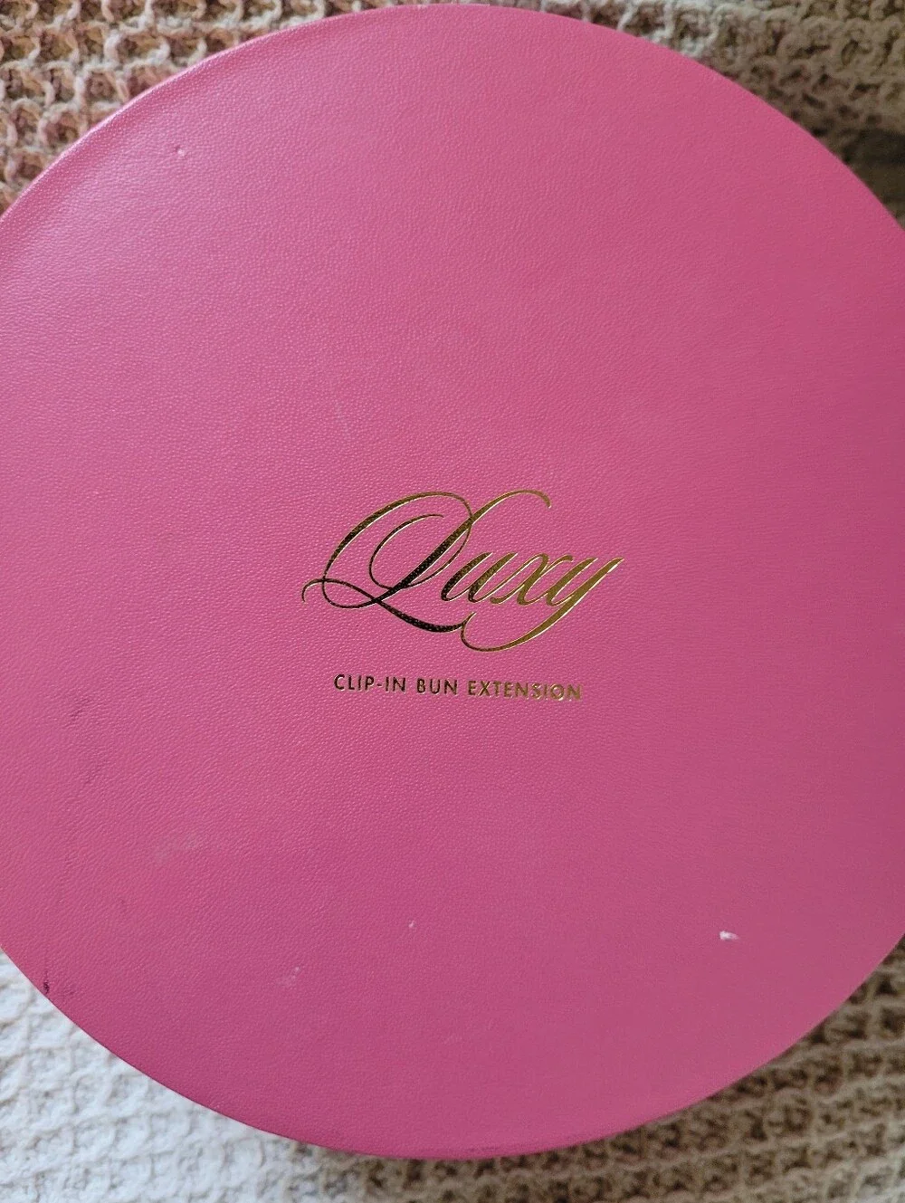 Luxy Hair Bun Extension, Color 7T18 Bronde Balayage, 100% Remy